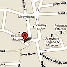 Apca apartments Pcs location map