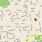 Kirly 56 apartments Pcs location map